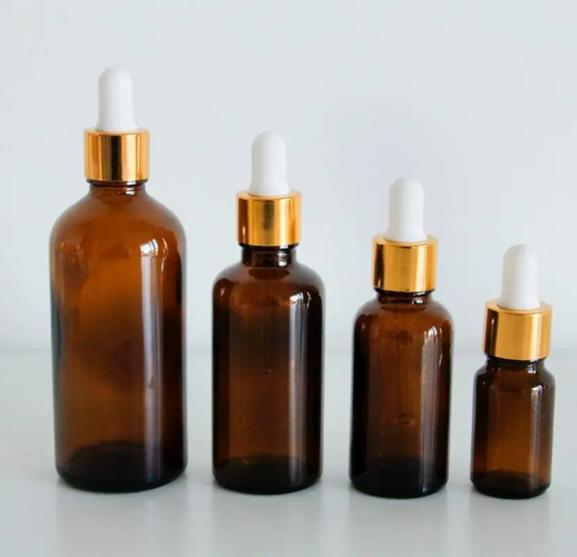 

Флакон для масла, 140 шт., 100 мл, пустой Янтарный стеклянный для жидкости, для электронной сигареты