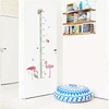 Beautiful Flamingo With Growth Chart Wall Stickers For Kids Room Home Decoration Height Measure Diy Birdl Mural Art Pvc Decals ► Photo 2/6
