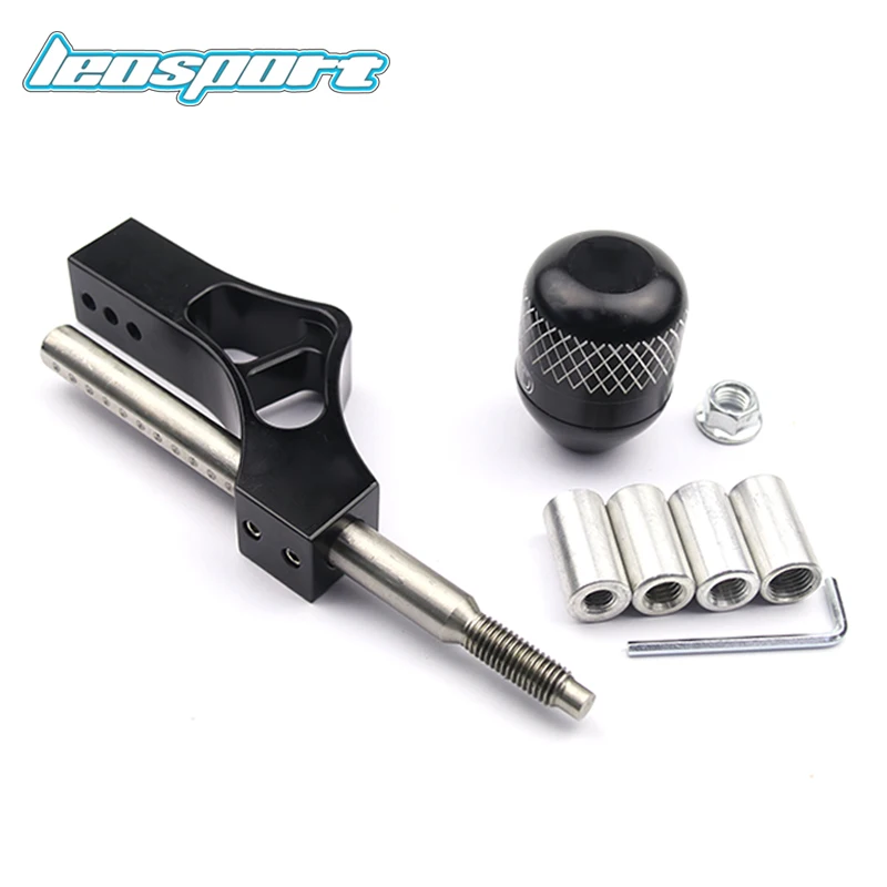 

Aluminum Car Adjustable Gear Short Shifter kit Extender Shifter with knob For Honda Civic Integra CRX B16 B18 B20 D Series