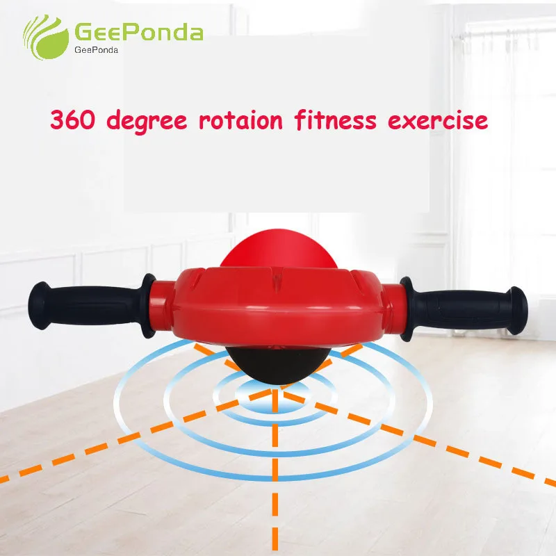 GeePonda 360 Degree Rotation Home Gym Abdominal Exercise Machine Ab Roller Fitness Abdominal Muscle Trainer Training Abs Wheel GeePonda 360 Degree Rotation Home Gym Abdominal Exercise Machine Ab Roller Fitness Abdominal Muscle Trainer Training Abs Wheel
