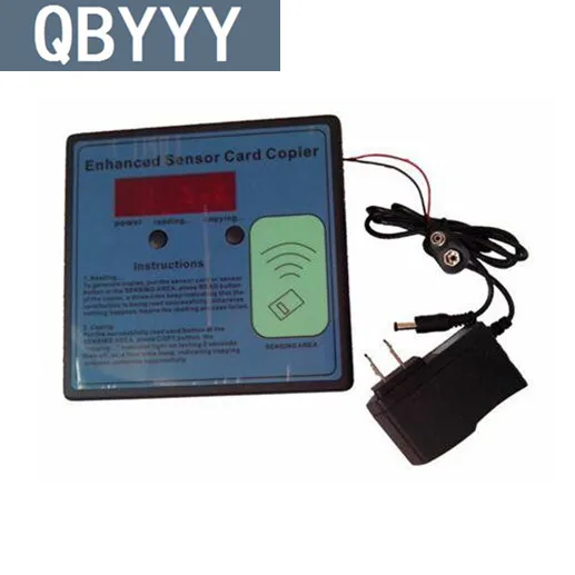 

QBYYY 125-135khz RFID ID EM Card Reader Copier Enhanced sensor card copier NEW ID Copy Duplicators