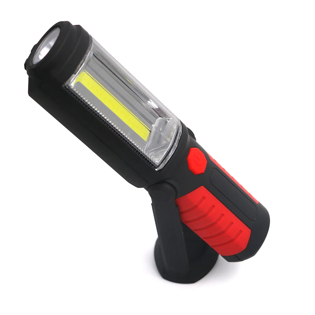 2017 New Portable COB LED Flashlight Work Light Rechargeable