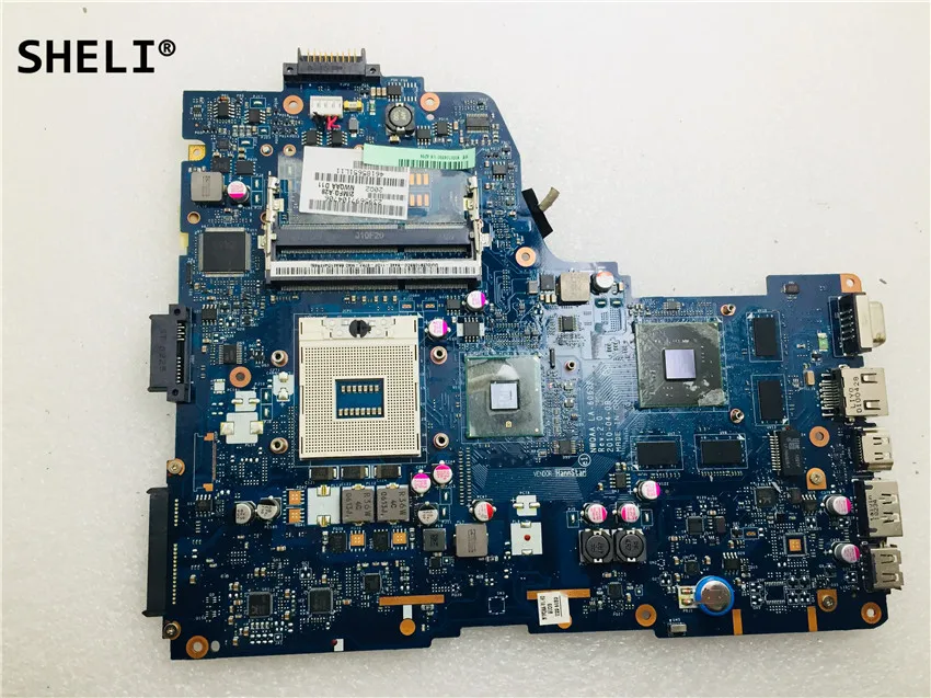 

SHELI For Toshiba A660 A665 Motherboard LA-6062P