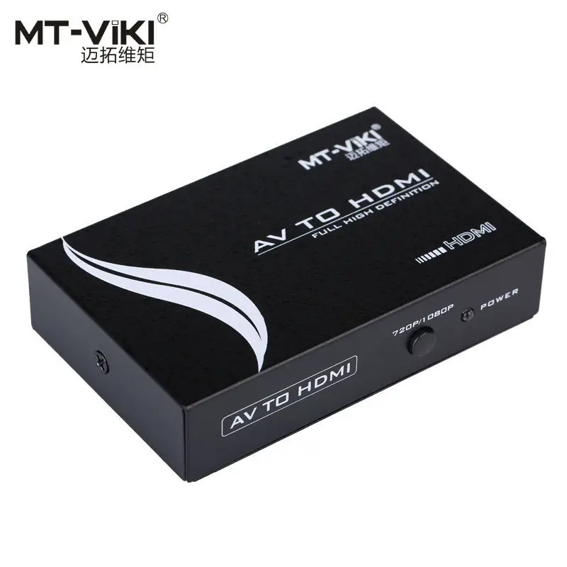 Стандартный конвертер AV в HDMI деталь RCA фотоадаптер FHD 720P 1080P опционально|av to