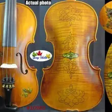 Струд стиль SONG maestro 4/4 скрипка инкрустированная оболочка и резьба, мощный звук#10983