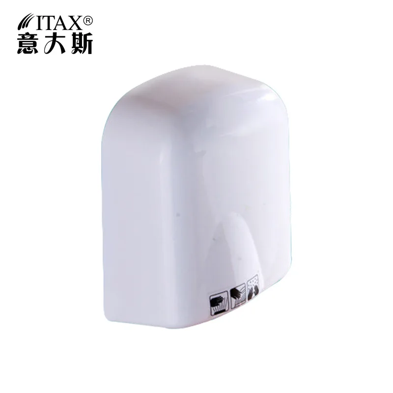 Оригинальная отельная Автоматическая сенсорная струйная сушилка для рук, настенная сушилка для одежды, домашнее устройство для ванной комнаты, горячая воздушная ветровая Q-X-8826 - Цвет: white