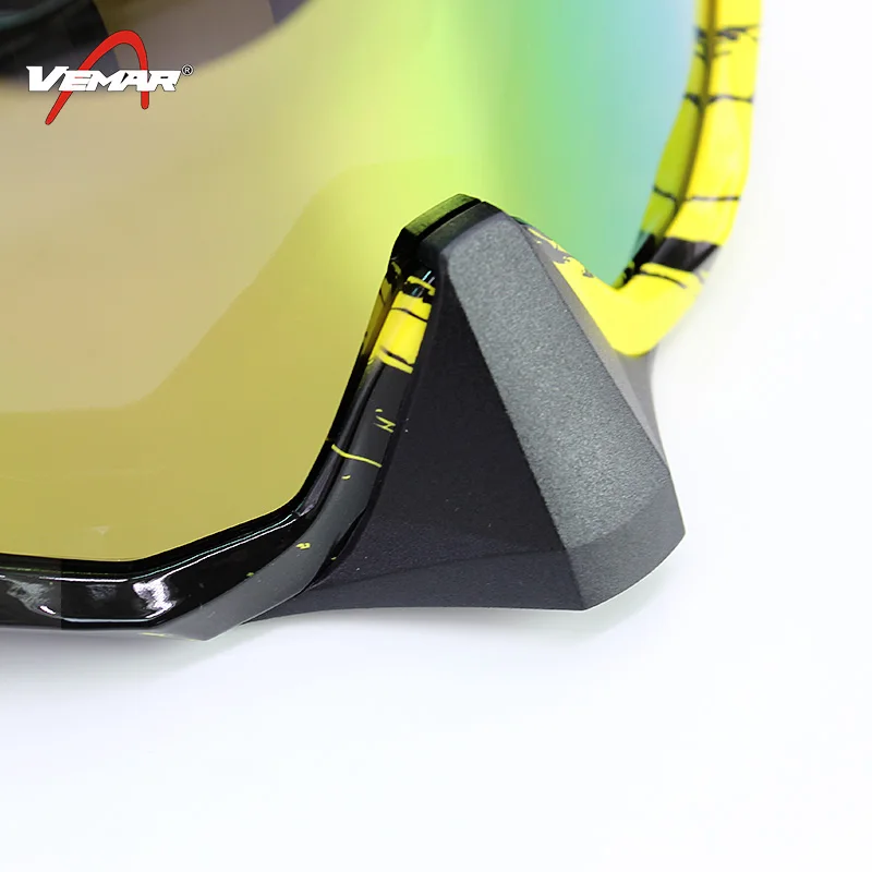 Ветрозащитные очки лыжные для мотокросса мотоциклетные Glases ATV MTB DH стекло