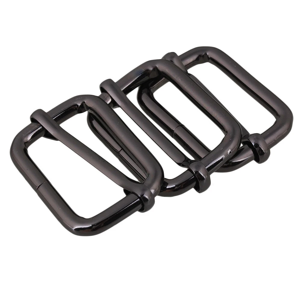 

20PCS 32x20mm Inner Size Black Sliding Bar Belt Buckles for Strap