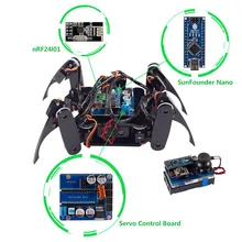 SunFounder Smart Remote Control Robot Electronic Crawling Spider Quadruped Robot Kit for Arduino With Nano Board