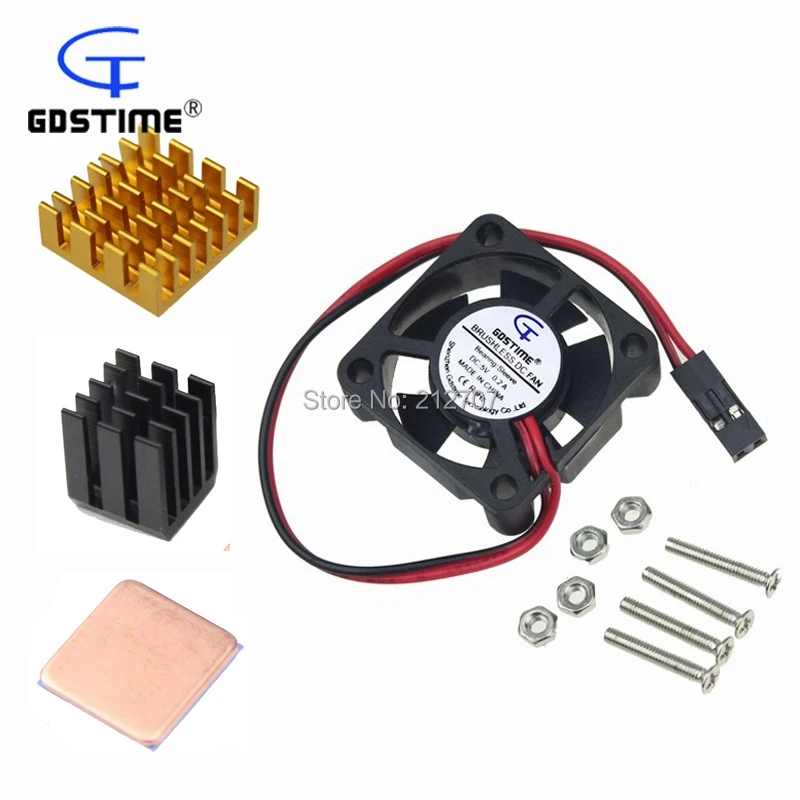 Алюминиевый радиатор Gdstime для Raspberry Pi 3 2 Модель B|aluminum heatsink|heat sinkheatsink heat sink |