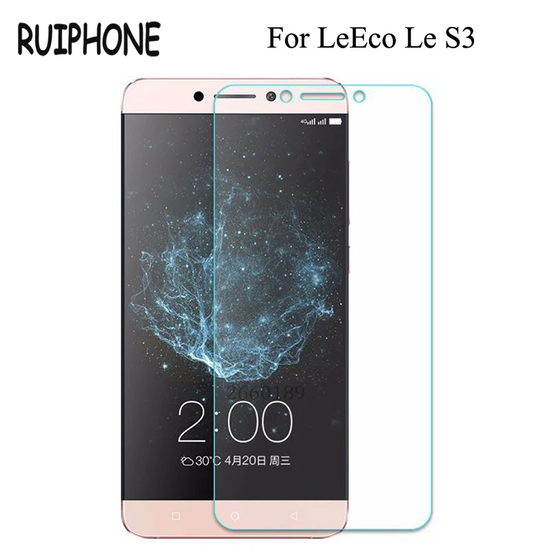 

9H Premium Tempered Glass for LeEco Le S3 X522 Case Cover Screen Protector Capa on Letv leeco le s3 helio X20 x622 x626 fundas