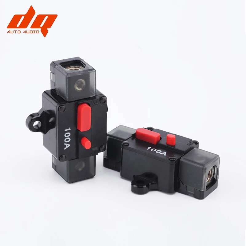 

1Pcs 12V 100A 140A 180A 200A Car Truck RV Marine Boat Audio Amplifier Circuit Breaker Manual Reset Circuit Protector Fuse Holder