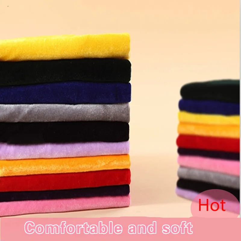50*160cm Velvet Plush Fleece Pleuche Gorgeous Fabr...