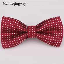 ФОТО brand classic dot & solid ties bowtie fashion polyester men's bow tie business shirts bowknot bow ties cravats for children gift