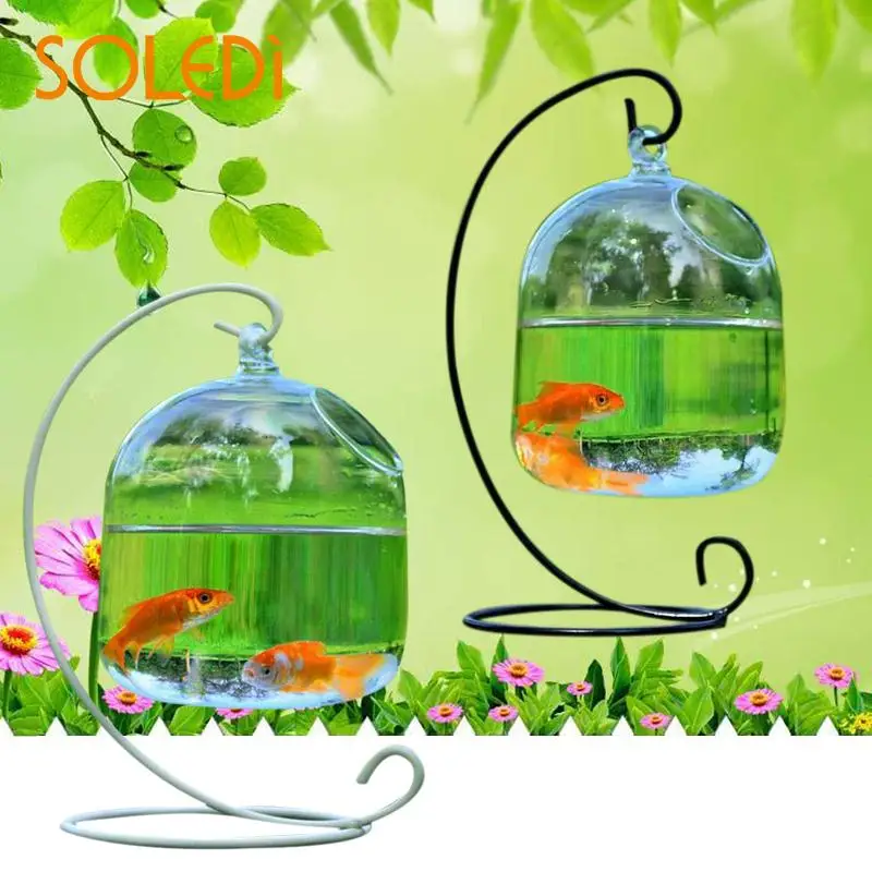 

Creative Hanging Transparent Vases Fishbowl Fish Tanks Handmade Decoration Bowl