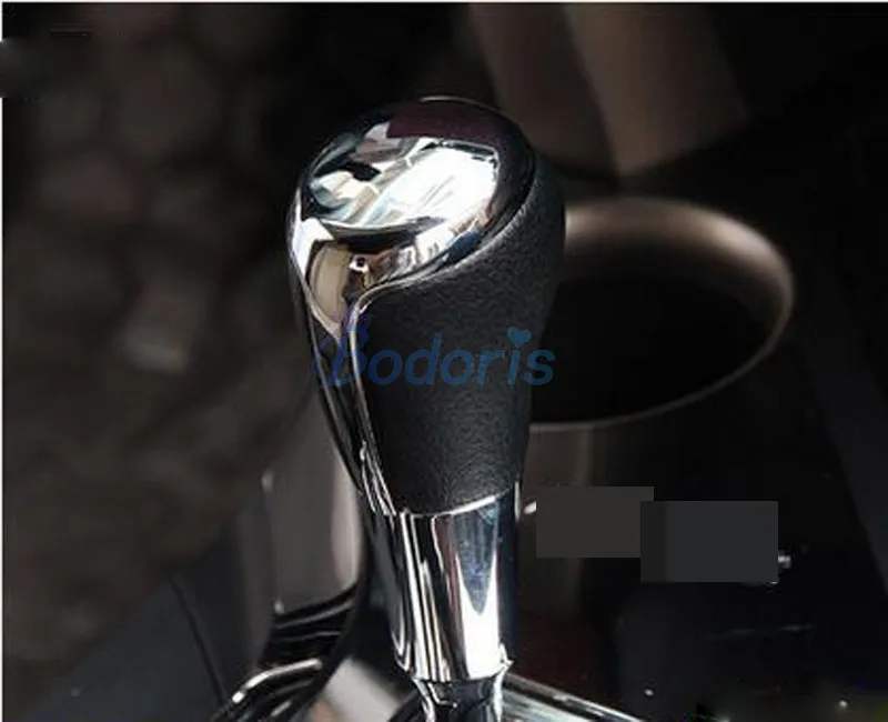 Хромированная внутренняя литьевая ручка переключения передач, Накладка для автомобильного внедорожника, Стайлинг 2013 для Toyota RAV4, аксессуары