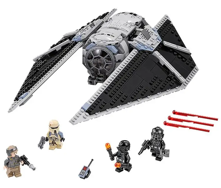 

Star War TIE ln Fighter Striker Model Building Blocks Toys for Children Compatible With 75154 Bricks Gift