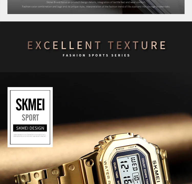 SKMEI мужские электронные цифровые часы с будильником, мужские водонепроницаемые наручные часы, спортивные часы, Montre Homme 1456, мужские часы