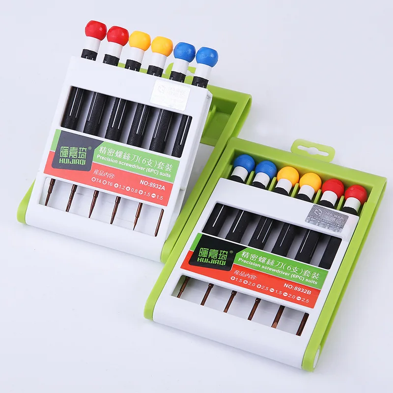 6 In 1 Precision Screwdriver Set Multifunction Phillips And Torx