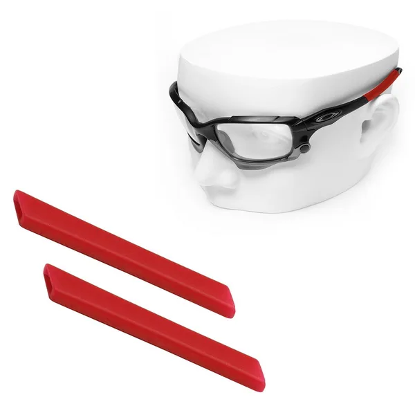 OOWLIT резиновые носки с ушками для Jawbone/Гонки солнечные очки к куртке - Цвет линз: Red  Ear Socks