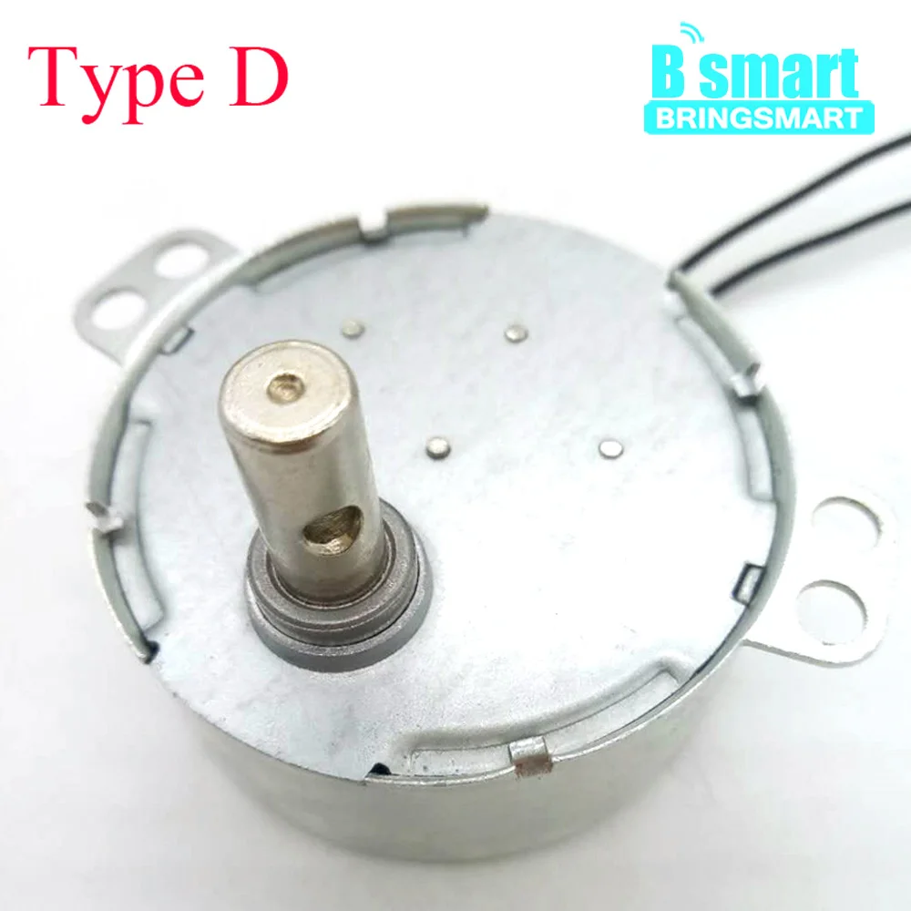 

Bringsmart BLDC Electric DC Micro Motor 5V 6V 9V 12V 24V Motor Adjust Speed 0.6-60rpm For Display Stand Home Appliance JS-50B