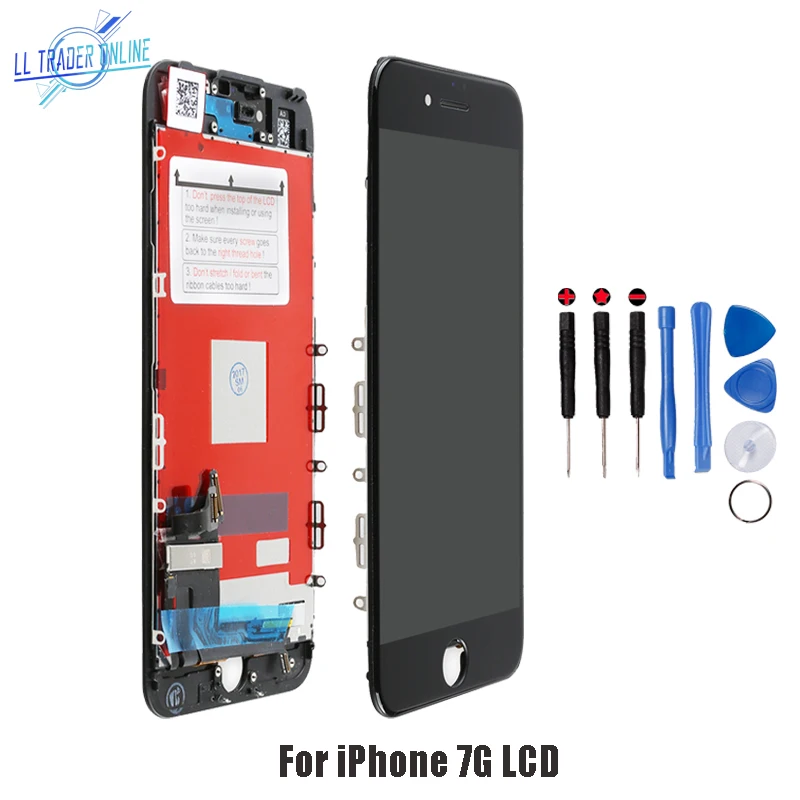 

LL TRADER AAA Quality LCD Display Screen For iPhone 7 7g Screen Pantalla LCD Touch Replacement Black/White Assembly Digitizer