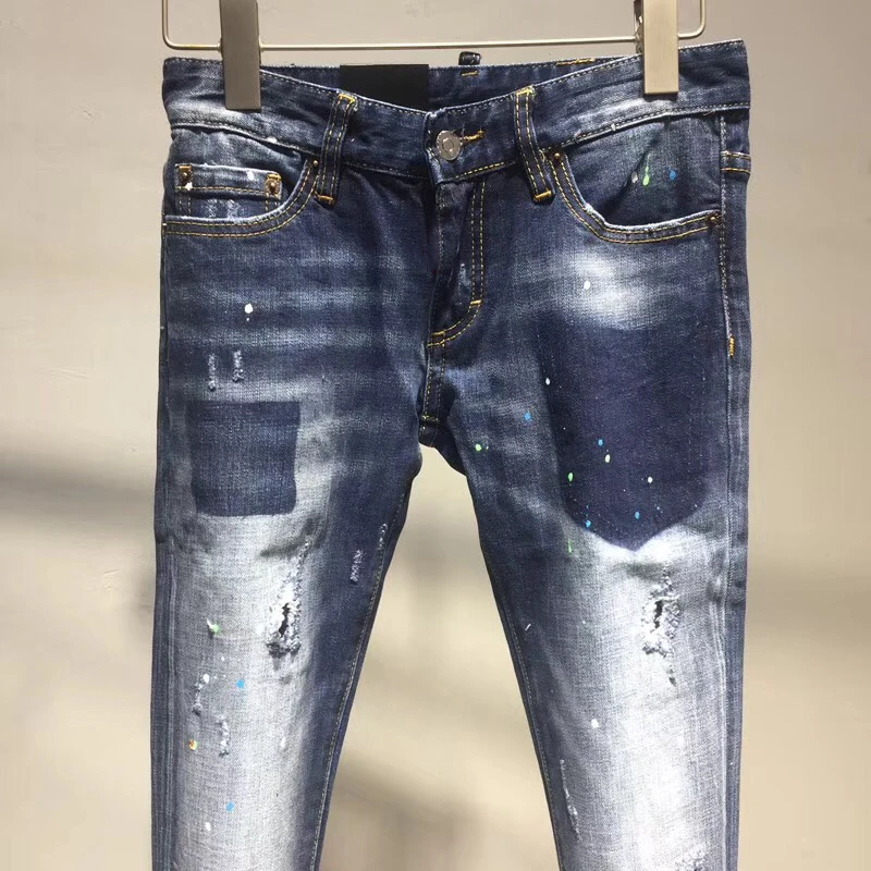 Nuevo Denim Moda Agujero Azul Lápiz Casual Pantalones Mujeres 2018 Cremallera Estrechos Vaqueros Color Delgado Feminino Para Hembra qnxnz1ZS