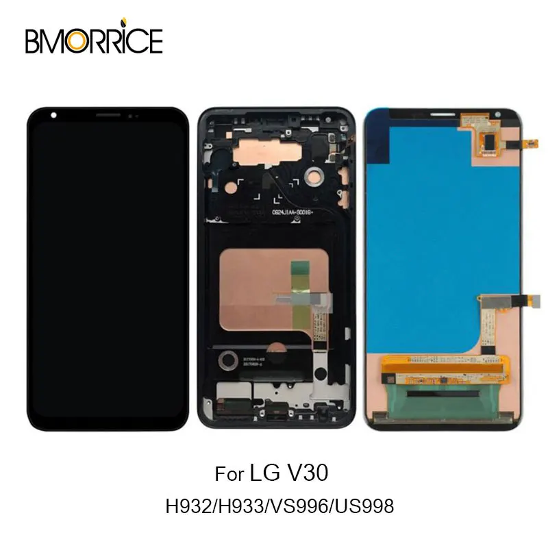 

6.0" Replacement Origina For LG V30 LCD Display Touch Screen Digitizer Assembly With Frame H932 H933 VS996 US998 Screen