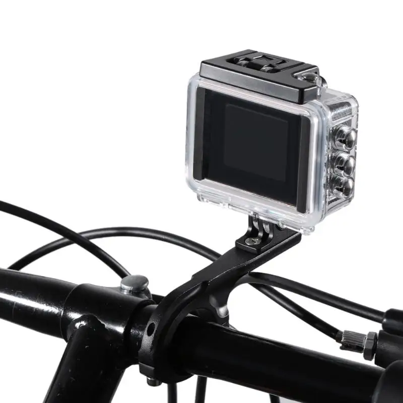 Алюминиевый сплав длинный велосипедный руль зажим Крепление для Gopro Hero 5 4 3 Session