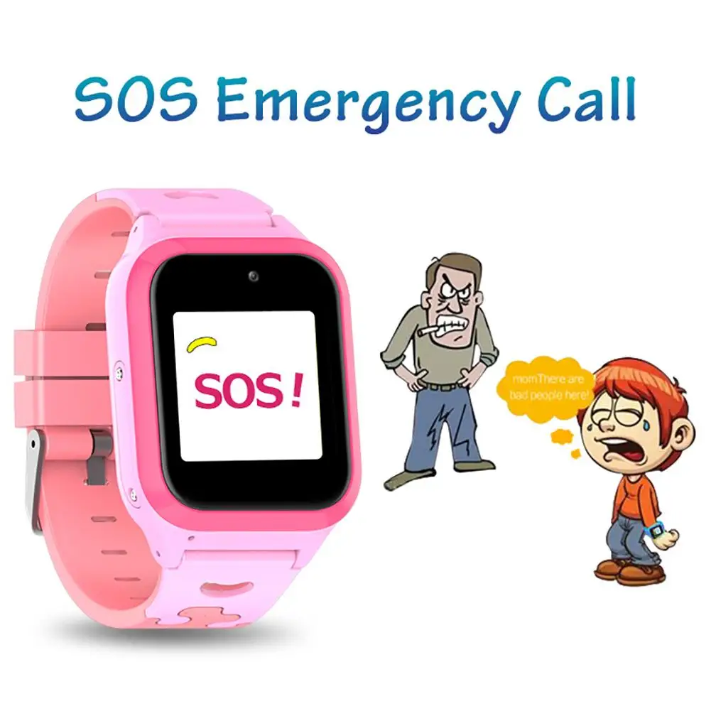  DS60 Neue kinder Smart Telefon Uhr Smart Uhr Anti-verloren GPS Tracker Remote Fotografie Kinder Sma