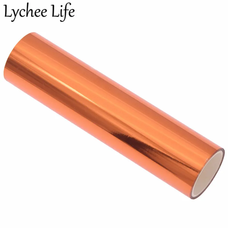 Lychee Life 5 м горячего тиснения фольги бумаги DIY алюминиевая Лазерная Фольга бумага красочная фотография деревянная визитная карточка рубашки украшения поставки - Цвет: 23