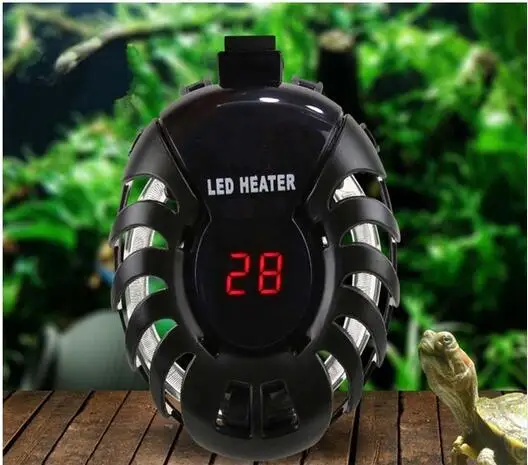 

25W-100W Mini-explosion-proof mini-digital heating turtle short heater with automatic constant temperature and low water level