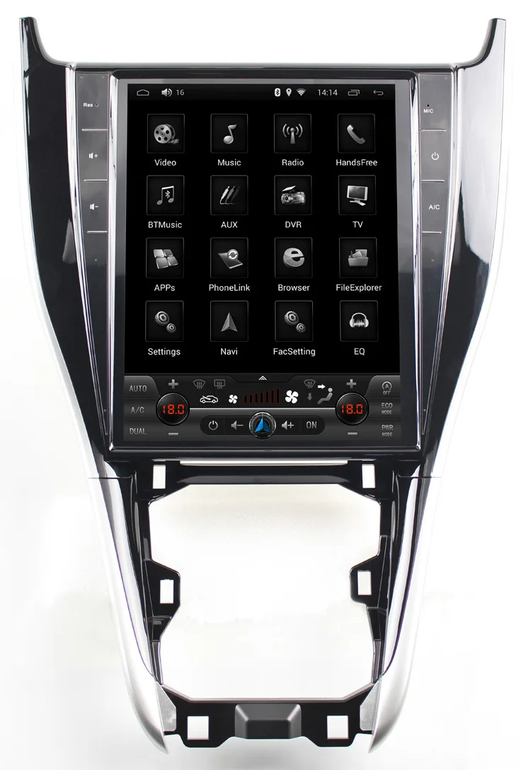 Cheap 12.1"Android Car Radio DVD Player TV GPS Navi Audio Video Multimedia For Toyota Harrier XU60 2013~2017 with 2GB RAM 32GB ROM 5