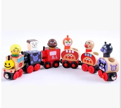 Baby Toys Wooden Toy Factory Direct 6 Magnetic Anpanman ...