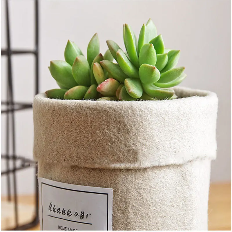 High Quality Fashion Plant Grow Bag New Home Decorations Desktop Flower Basket Fleshy Pot Thicken Garden Pot Garden Supplies High Quality Fashion Plant Grow Bag New Home Decorations Desktop Flower Basket Fleshy Pot Thicken Garden Pot Garden Supplies