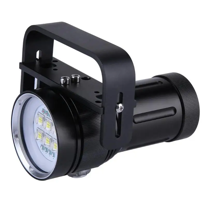 

Diving Flashlight 18650 Torch Underwater Photography Lights Video Lamp 14 LED Scuba Photo lighting Fill Light