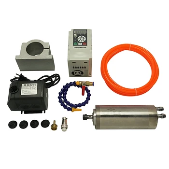 

Free tax to Russian! 1.5KW Spindle CNC Router Motor ER11 2.2kw Inverter VFD 80mm Spindle clamp