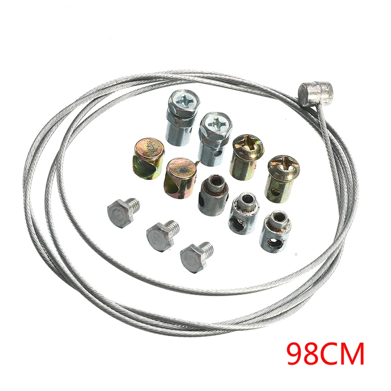 

1Set 100cm Motorcycle Emergency Throttle Cable Brake Clutch Cable Repair Kit For YAMAHA /SUZUKI /KAWASAKI /HONDA