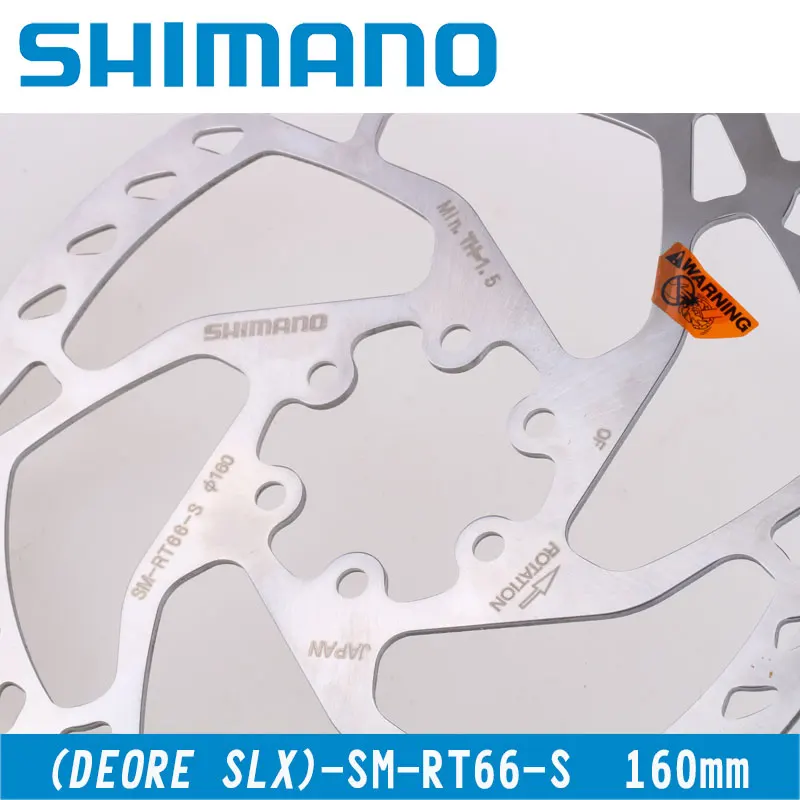 Shimano DEORE SM RT66 дисковые тормозные диски 160 мм MTB 6 болт тип запчасти для