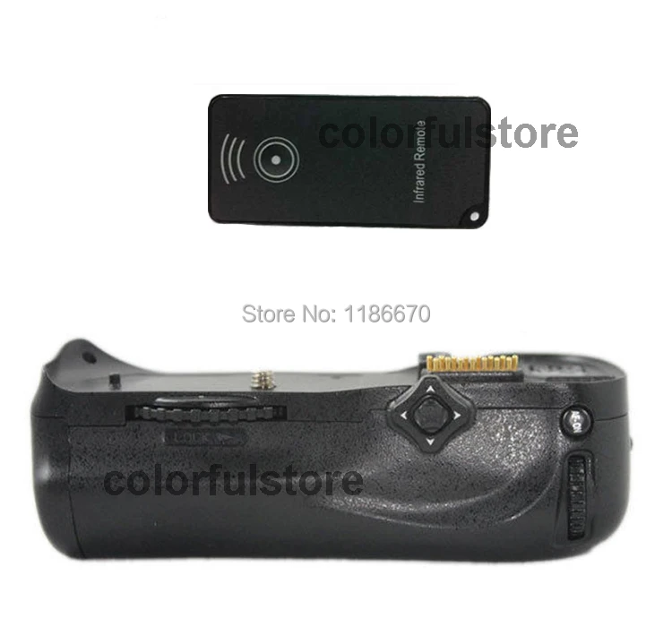 

Battery Hand Handle Grip Vertical Power Shutter For Nikon D300 D300S D700 DSLR Camera replace of MB-D10 fit EN-EL3e + IR Remote