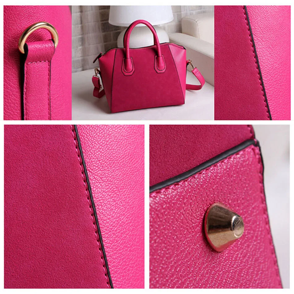 Coofit простая женская сумка модная сумка из искусственной кожи высокого качества Большая вместительная сумка через плечо для офисных леди