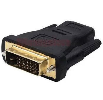 

Gold Plated DVI 24+1 HDMI Convert Male to Female Adapter Converter For HDTV LCD 1000pcs/lot