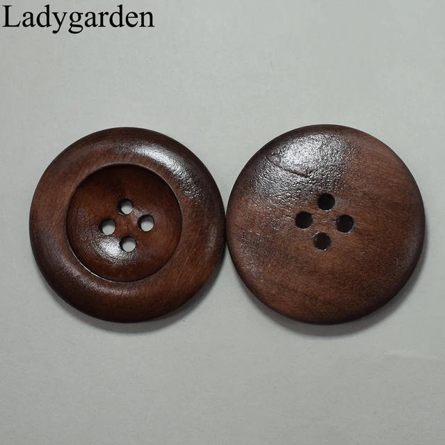 Chocolate Brown Bulk Buttons