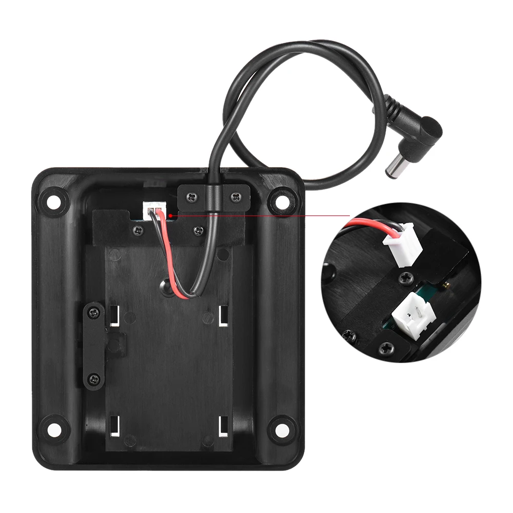 Адаптер для аккумулятора базовая пластина монитора Lilliput FEELWORLD Andoer Sony NP F970 F550 F770 F960