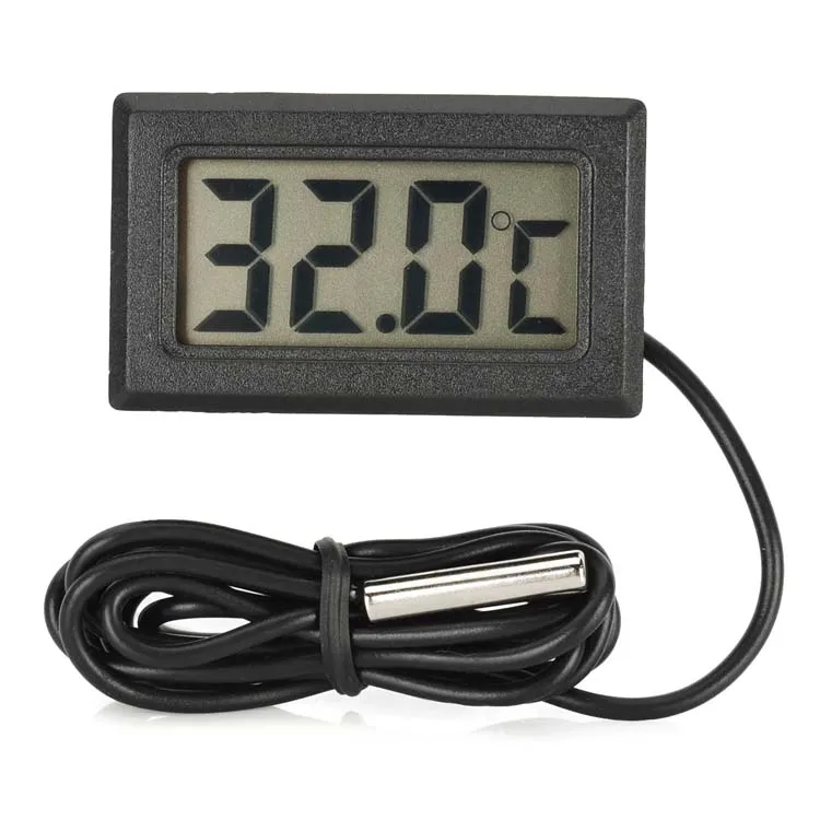 

Mini Professior termometro Digital LCD congelador del Sensor de temperatura del refrigerador del termometro portatil para el hog