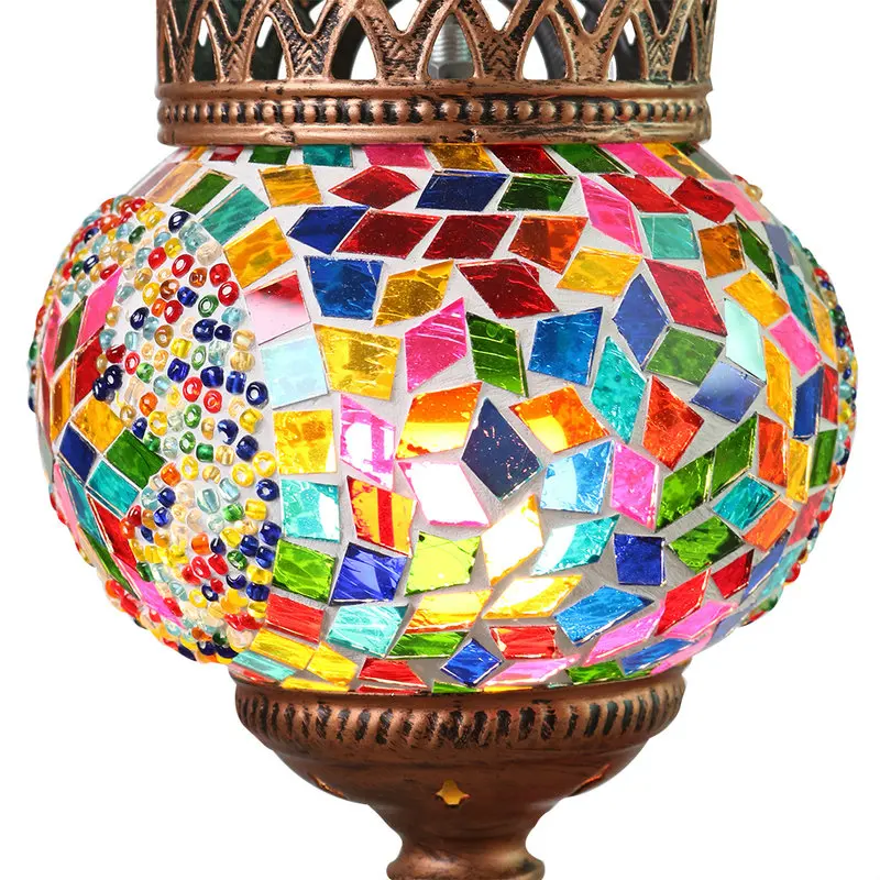Artpad креативный Средиземноморский стиль светодиодный мозаичная Подвесная лампа ретро антикварная барная лампа богемные подвесные светильники для отеля столовой