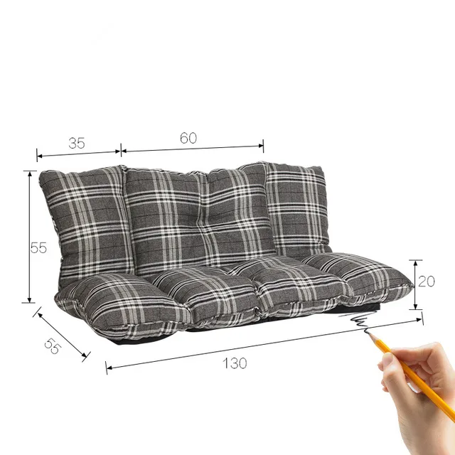 Online Fabric Upholstery Foldable Couch Modern Leisure Sleeper Fabric Upholstery Foldable Couch Modern Leisure Sleeper Sofa Multi Functional Folding Sleeping Bed Loveseat Floor