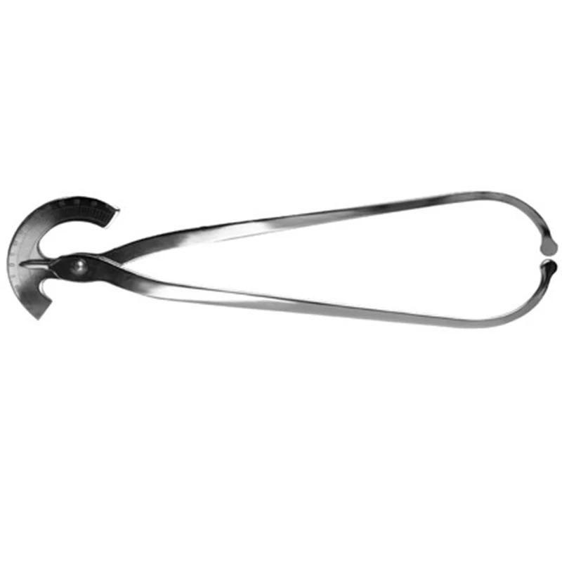 Pelvic Measuring Gauge Collin Pelvimeter Stainless Steel Pelvic Outsider Diameter Measuring Instrument Scale