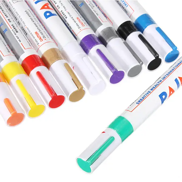 Affordable Xmas Permanent Paint Dry Wipe Pen Medium Tip Pens Oil Paint Dry Wipe Pen Medium Tip Pens