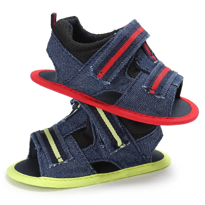 

2019 New Handsome Baby Boys Sandals Summer Kids Infant Toddler Canvas Shoes Newborn Soft Shoes M8